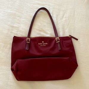 Wine Kate Spade Purse
